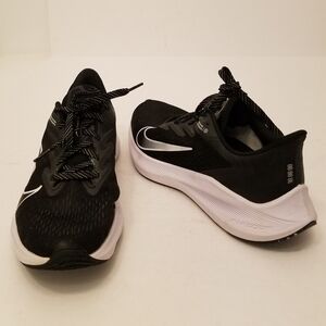 Nike Women's Winflo 7 CJ0302-005 Black White Anthracite Running Sneakers SZ 9.5